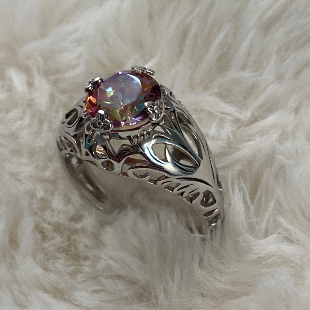 Sunrise Mystic Topaz Ring - Picture 3 of 6